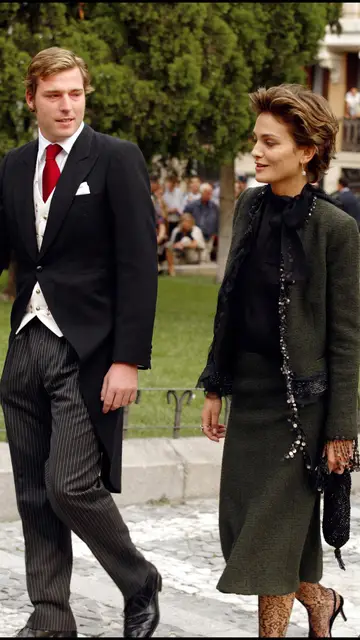 Laura Ponte y Beltrán Gómez-Acebo en 2002 Laura Ponte y Beltrán Gómez-Acebo en 2002