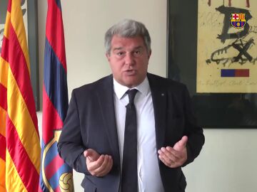 Laporta solicita "la totalidad de imágenes y audios" del gol fantasma en El Clásico