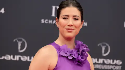La tenista Garbiñe Muguruza, en los Premios Laureus La tenista Garbiñe Muguruza, en los Premios Laureus