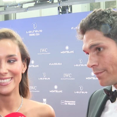 María Pombo y Pablo Castellano en los Premios Laureus