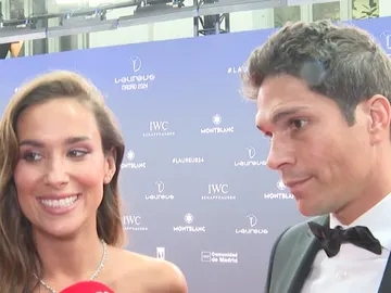 María Pombo y Pablo Castellano en los Premios Laureus María Pombo y Pablo Castellano en los Premios Laureus