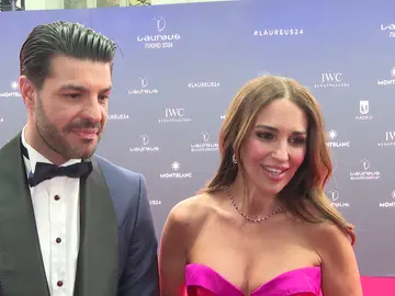 Miguel Torres y Paula Echevarría, en los Premios Laureus Miguel Torres y Paula Echevarría, en los Premios Laureus