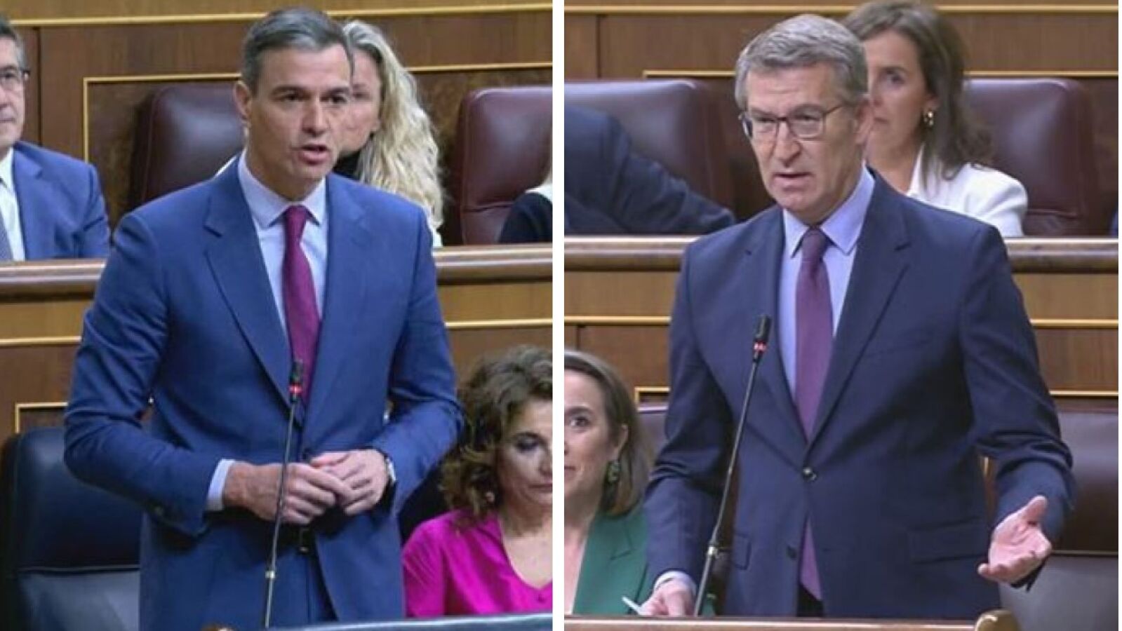 Feijóo, a Sánchez: 