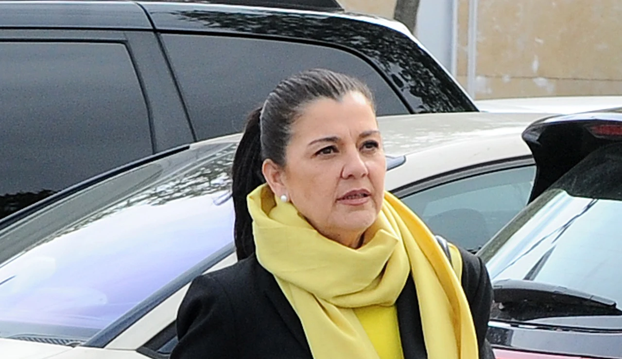 Cristina Blanco, madre de Miguel Ángel Muñoz, en 2017