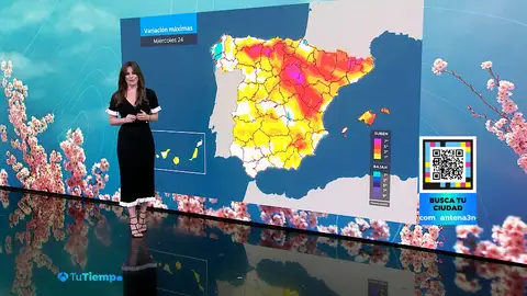 Mercedes Martín anuncia la subida de temperaturas