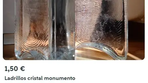 Se venden ladrillos del monumento homenaje al 11M en plataformas Se venden ladrillos del monumento homenaje al 11M en plataformas