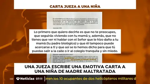 Carta a niña Carta a niña