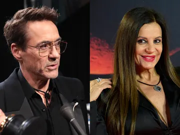 Robert Downwy Jr. y Sonia Monroy Robert Downwy Jr. y Sonia Monroy