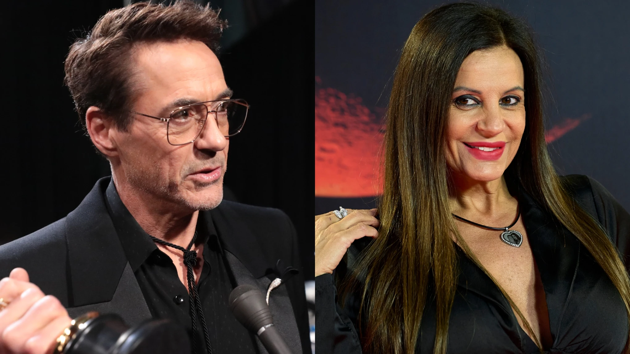 Robert Downwy Jr. y Sonia Monroy Robert Downwy Jr. y Sonia Monroy