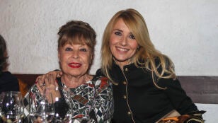 Cayetana Guill&eacute;n Cuervo y su madre, Gemma Cuervo