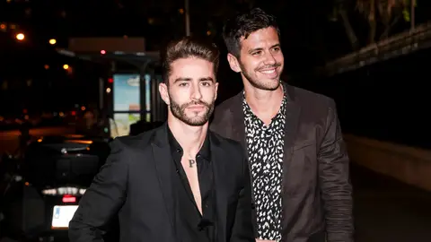 Pelayo Díaz y Andy Mc Dougall en 2019 Pelayo Díaz y Andy Mc Dougall en 2019