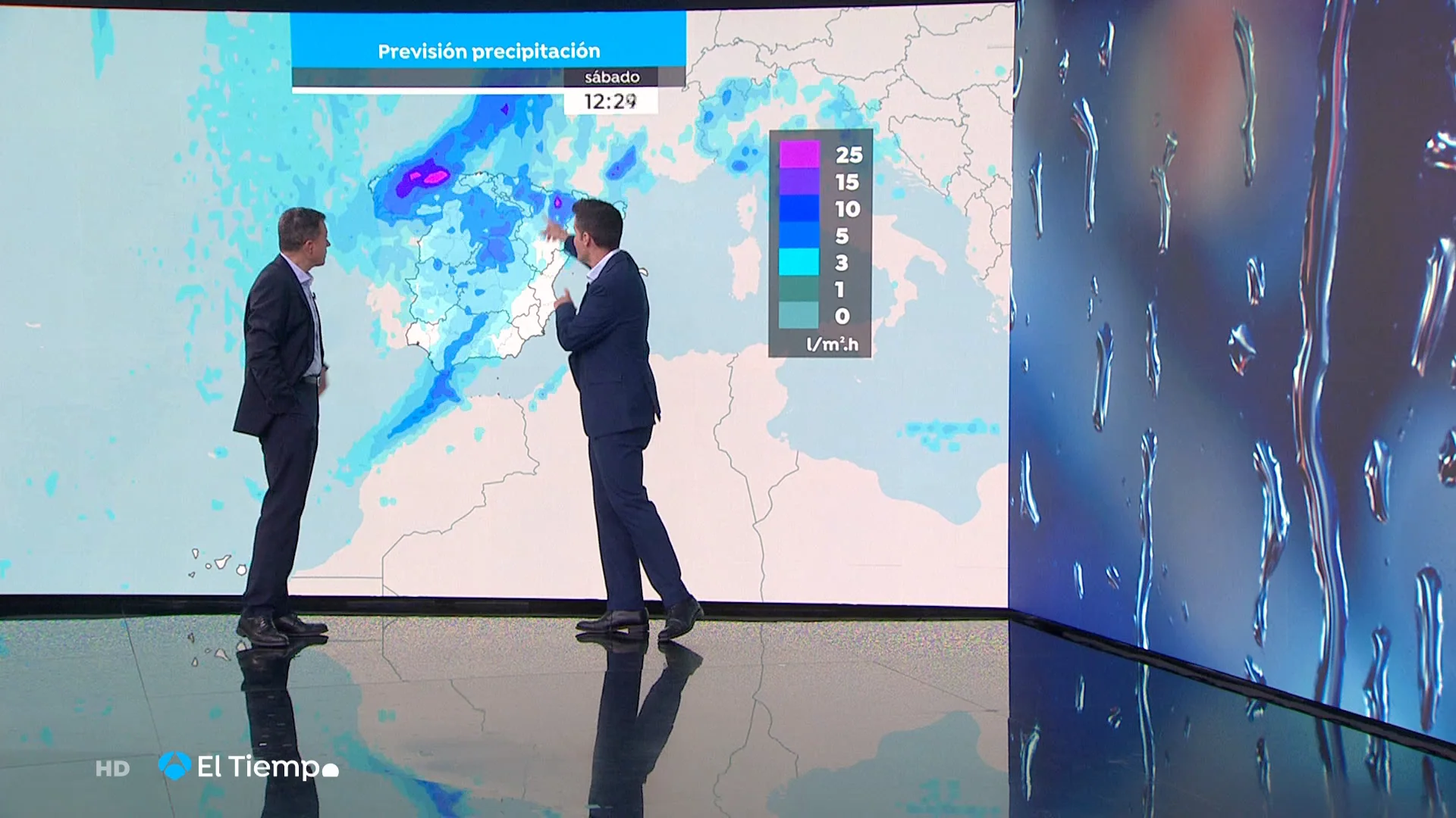Llega la avanzadilla de las lluvias de este fin de semana 