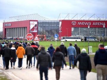 Exteriores del estadio del Mainz 05