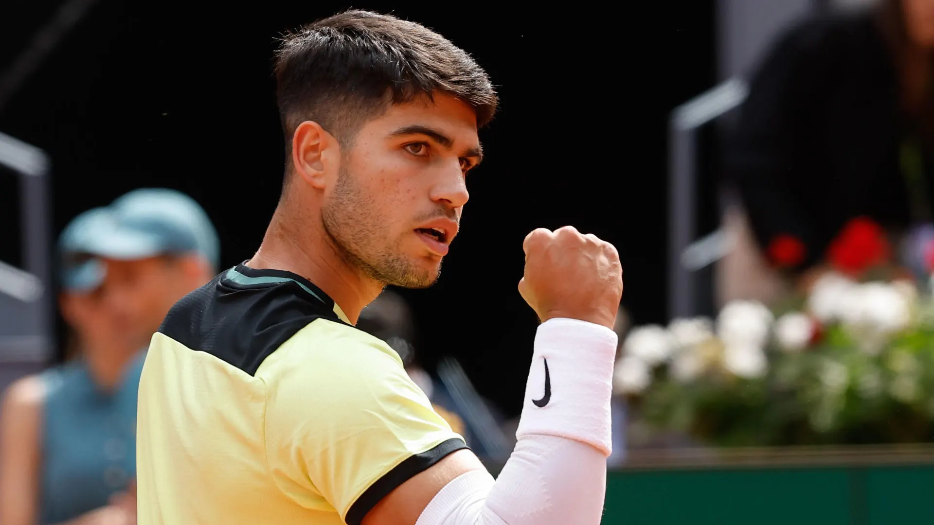 Alcaraz se divierte en el Mutua Madrid Open Alcaraz se divierte en el Mutua Madrid Open
