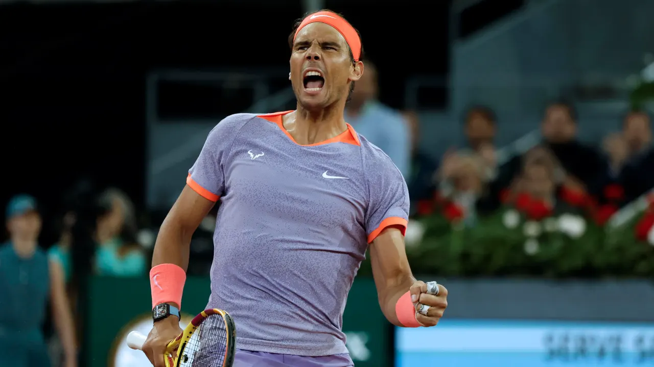 Rafa Nadal tumba a De Miñaur y se queda en Madrid