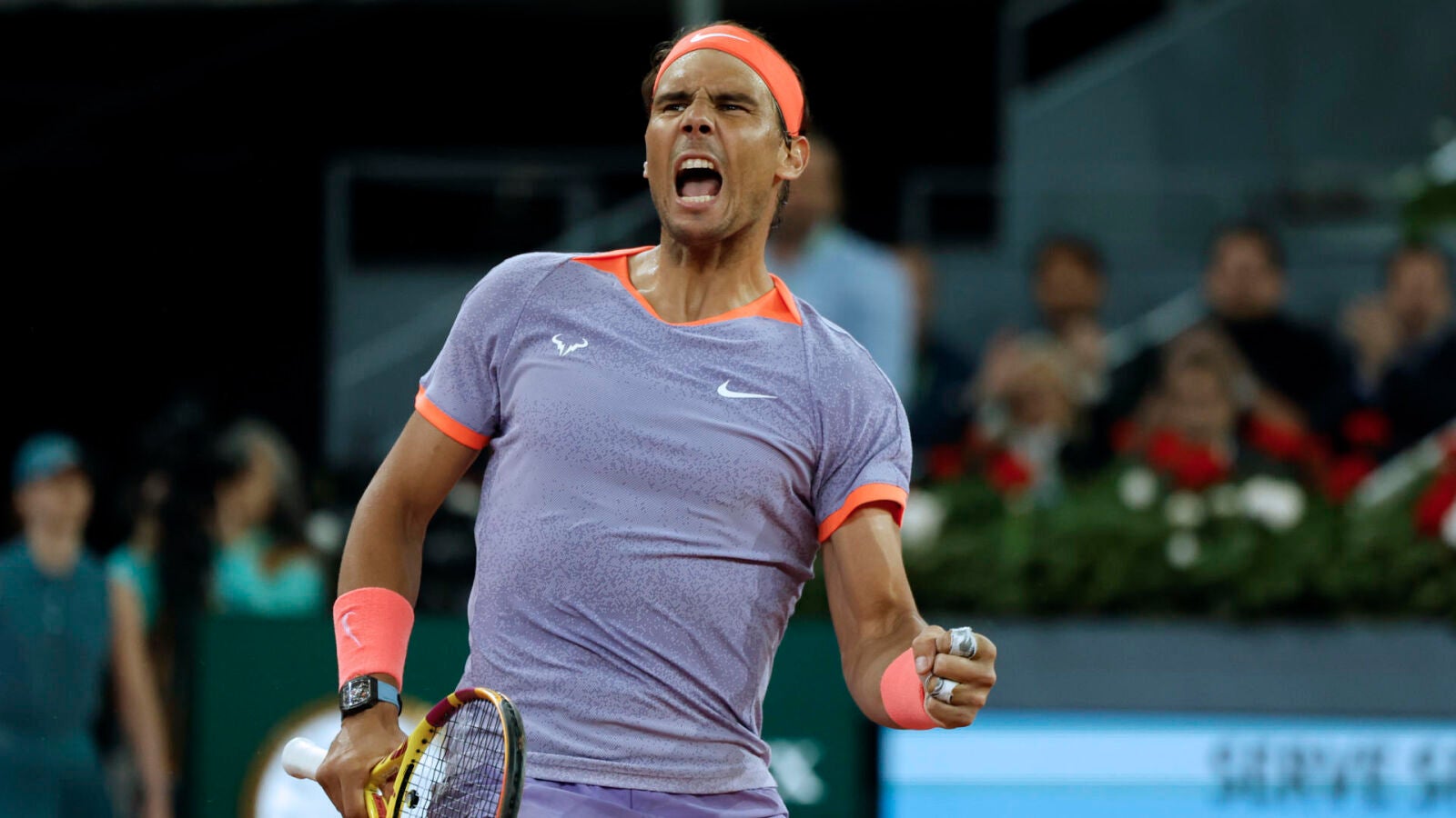 Rafa Nadal tumba a De Miñaur y se queda en Madrid 