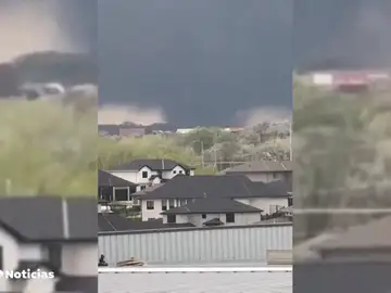 Más de dos docenas de tornados barren las grandes llanuras del país sin causar muertos Más de dos docenas de tornados barren las grandes llanuras del país sin causar muertos