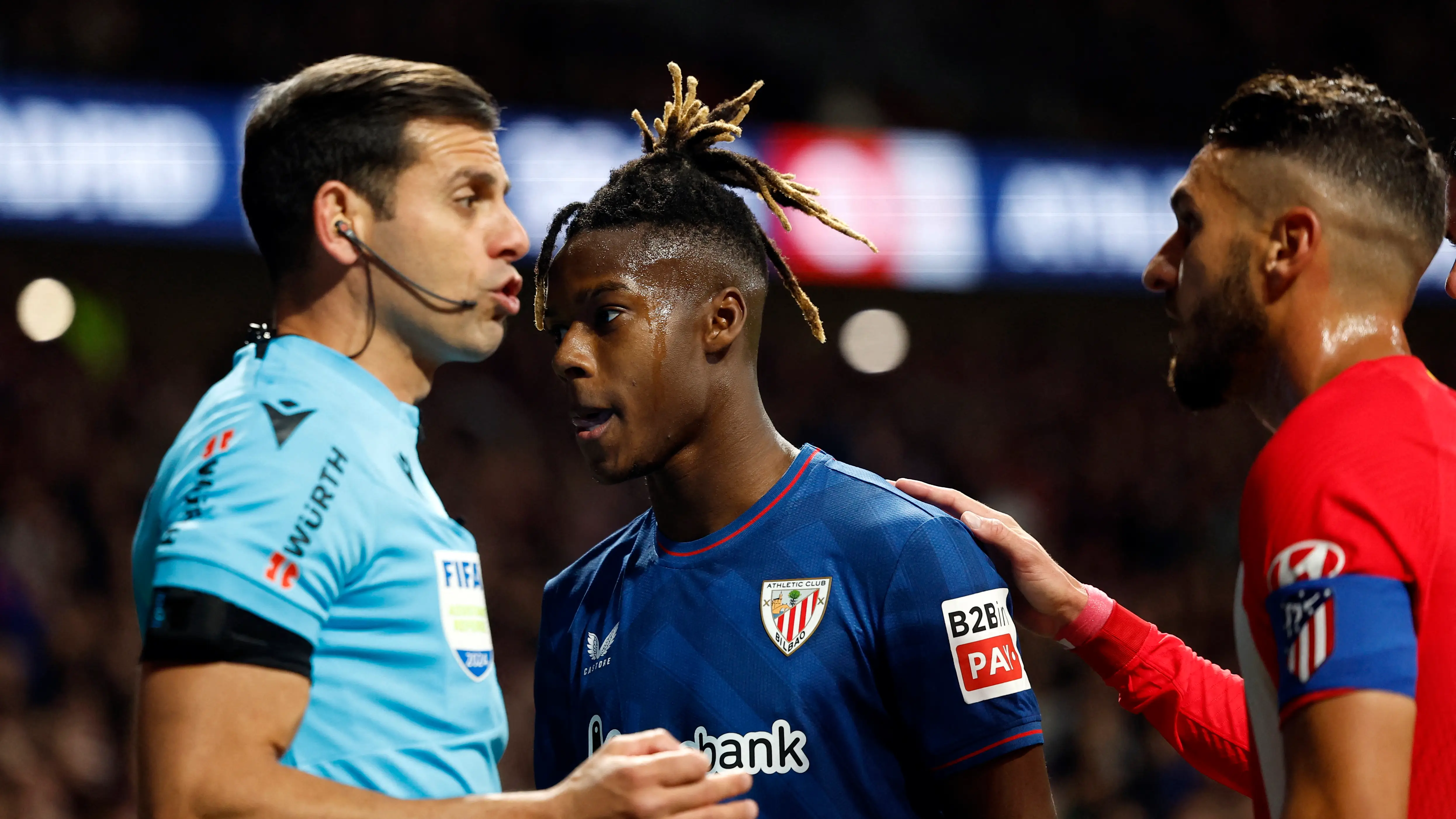 Nico Williams tras recibir insultos racistas