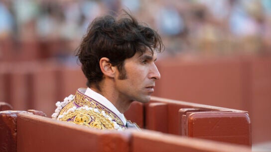 Cayetano Rivera, en la plaza de toros