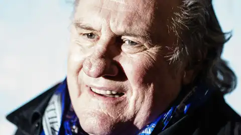 El actor francés Gerard Depardieu El actor francés Gerard Depardieu