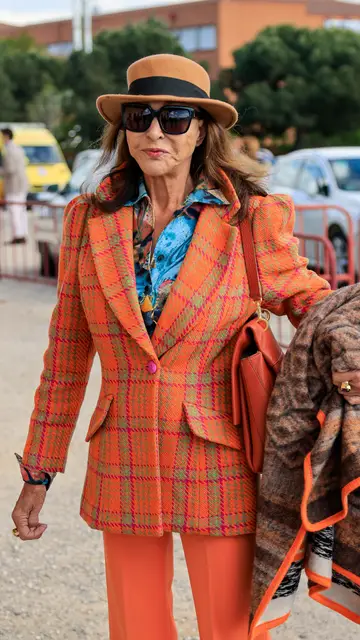 Mari Ángeles Grajal, en la plaza de toros de Móstoles Mari Ángeles Grajal, en la plaza de toros de Móstoles