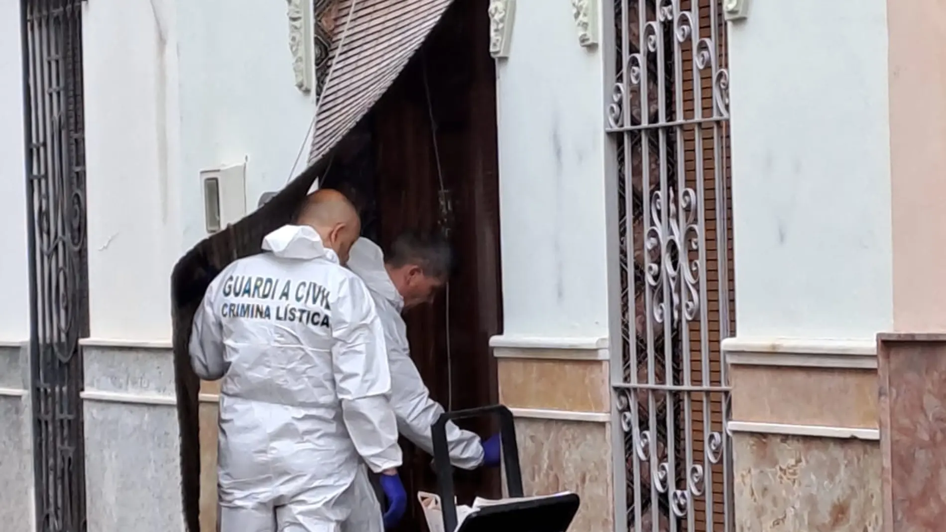 La vivienda de la mujer fallecida en Rafelcofer La vivienda de la mujer fallecida en Rafelcofer