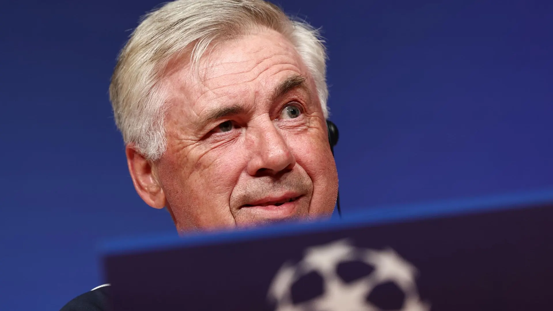 Carlo Ancelotti atiende a los medios en M&uacute;nich
