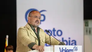 Candidato del PP a las elecciones catalanas, Alejandro Fernández