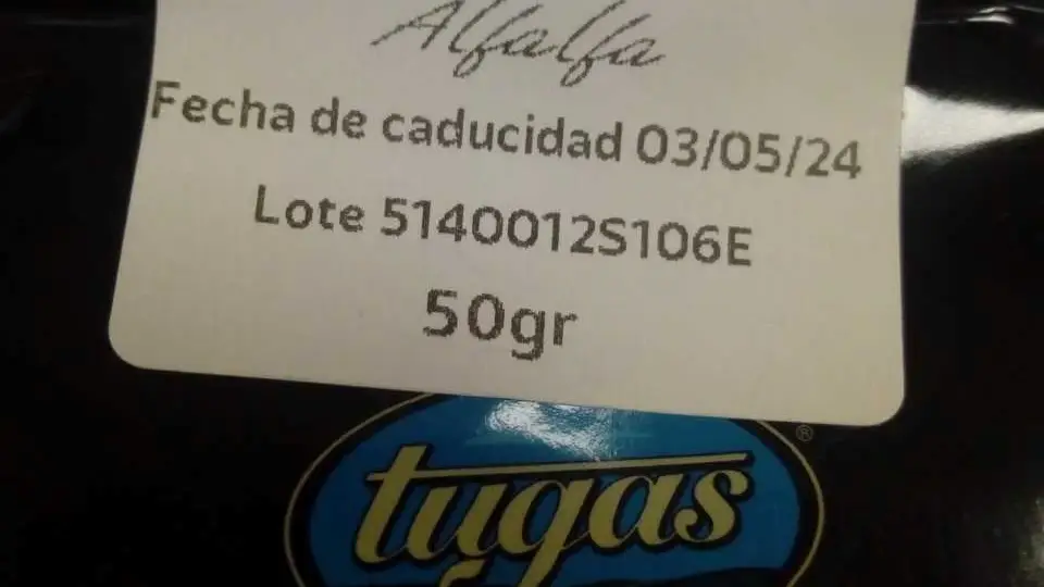 Producto afectado Producto afectado