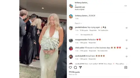 Margot Robbie de dama de honor en la boda de su mejor amiga Margot Robbie de dama de honor en la boda de su mejor amiga
