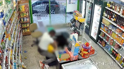 Robo en un comercio de Málaga Robo en un comercio de Málaga