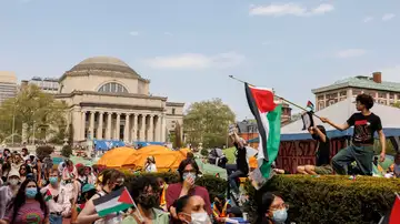 Protestas propalestinas en Columbia (Nueva York)