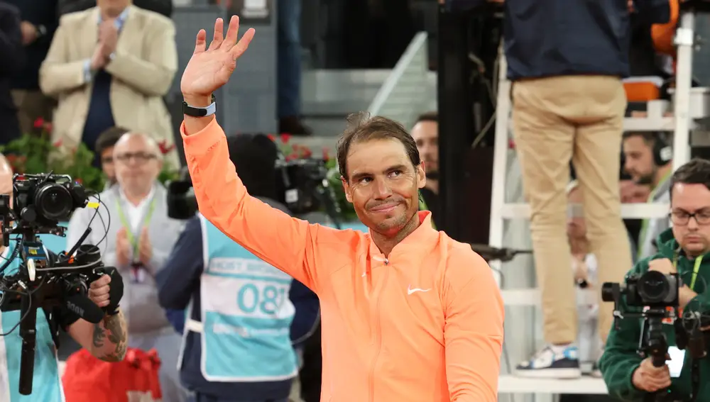 Rafa Nadal se despide del Mutua Madrid Open