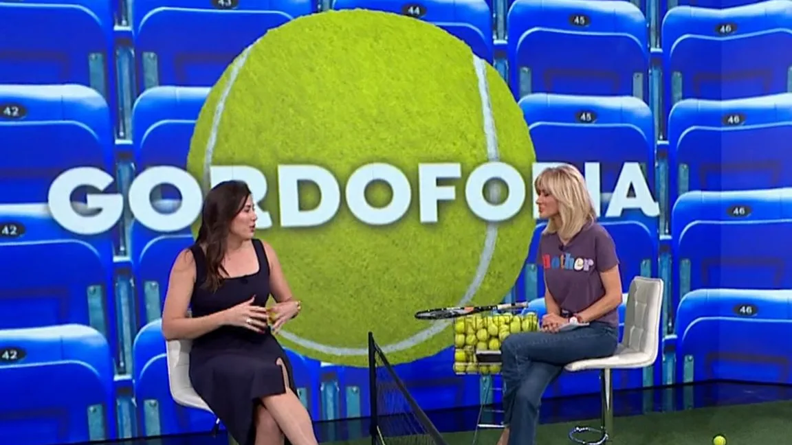 Muguruza en la entrevista con Susanna Griso