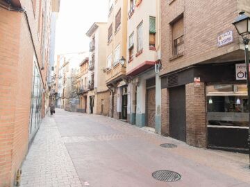 Calle Boggiero, en Zaragoza.