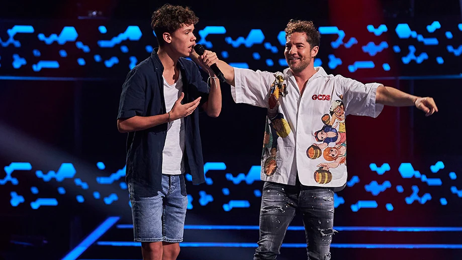 El regalo de David Bisbal a Raúl con ‘Mi princesa’ en La Voz Kids El regalo de David Bisbal a Raúl con ‘Mi princesa’ en La Voz Kids