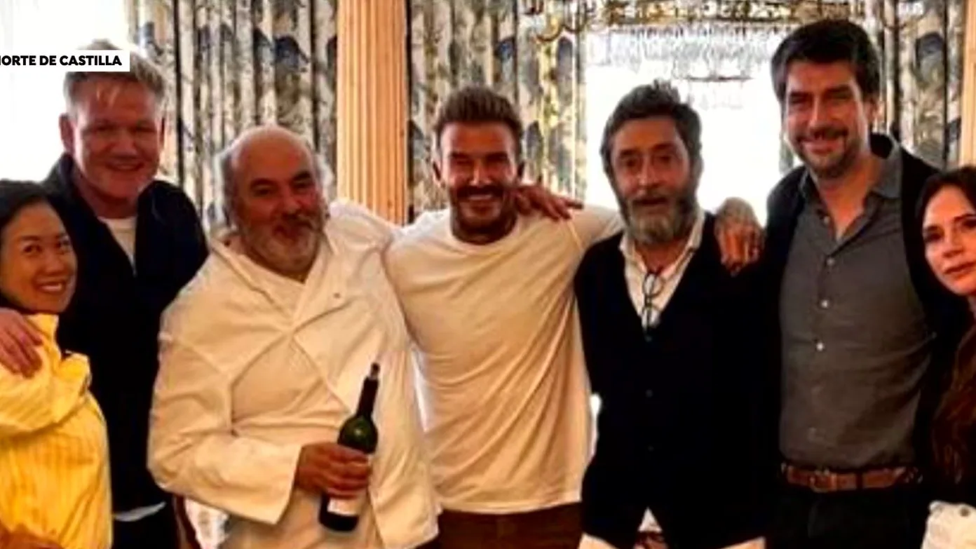 'Los Beckham' visitan una exclusiva bodega en Valbuena del Duero, Valladolid 'Los Beckham' visitan una exclusiva bodega en Valbuena del Duero, Valladolid