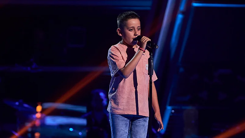 El llanto incontrolable de Iker al verse dentro de La Voz Kids: ¡Así ha sido pleno más emocionante de la edición!