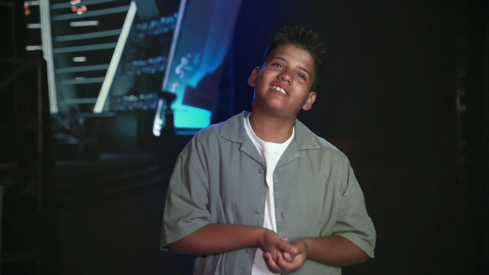 Alejandro, incapaz de contener las lágrimas momentos antes de su actuación Alejandro, incapaz de contener las lágrimas momentos antes de su actuación