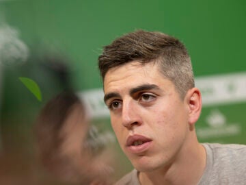 El jugador del Racing de Santander, Íñigo Sainz-Maza, en una imagen de archivo 