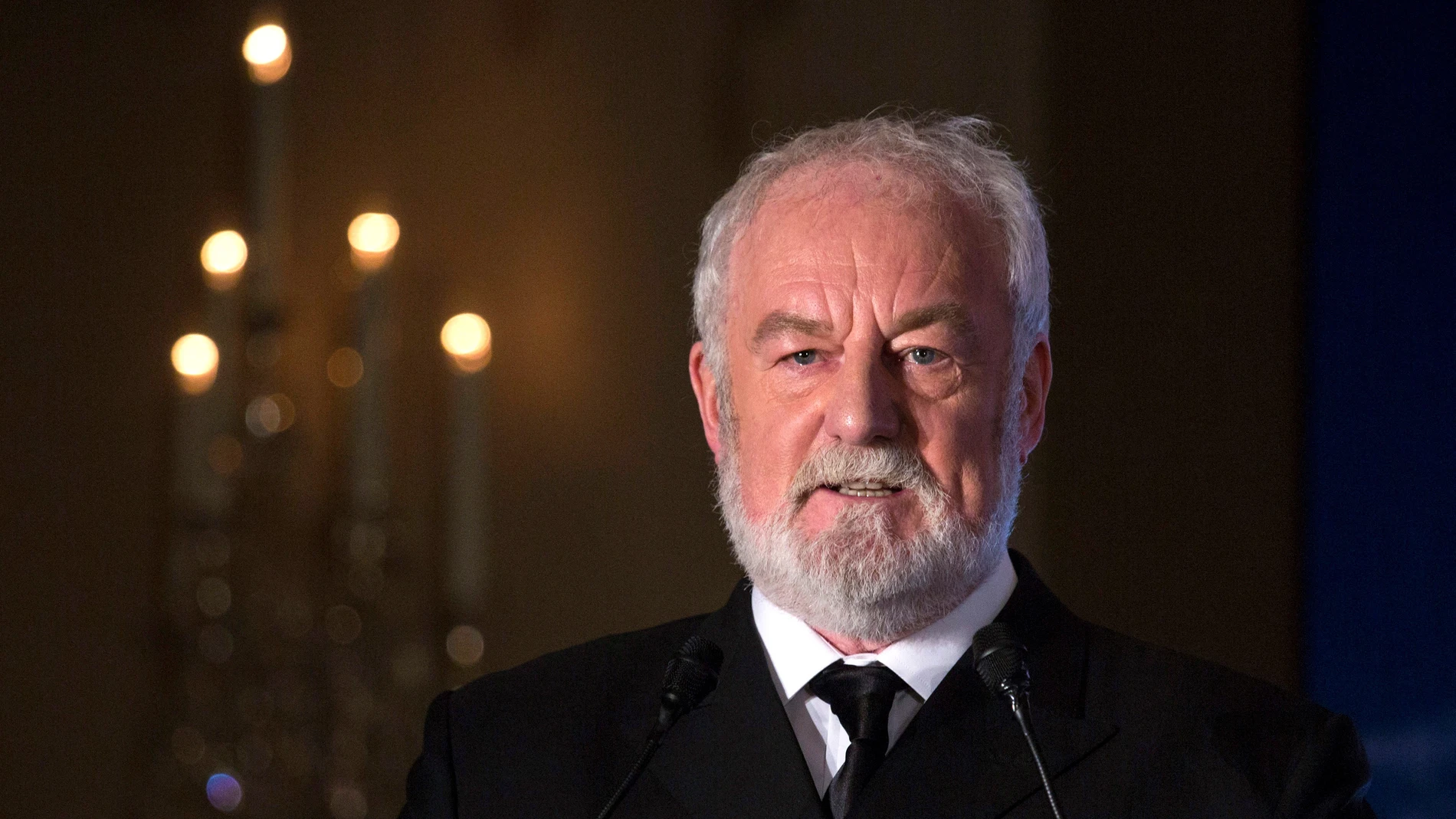 El actor Bernard Hill El actor Bernard Hill