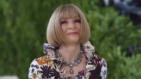 Anna Wintour en una Met Gala Anna Wintour en una Met Gala