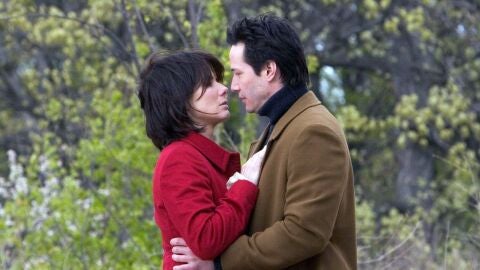 Keanu Reeves y Sandra Bullock en la película de 2006 La Casa del Lago