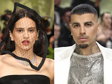 Rosalía y Rauw Alejandro en la Gala MET Rosalía y Rauw Alejandro en la Gala MET