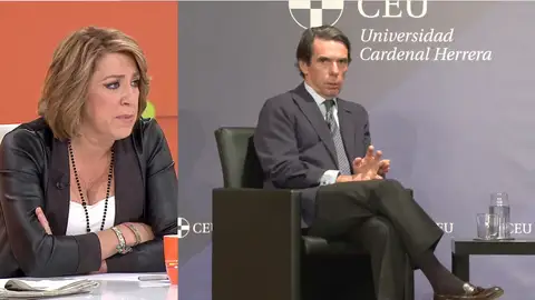 Susana Díaz, sobre Aznar