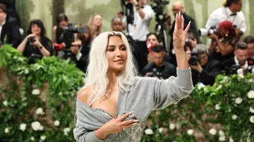 Kim Kardashian en la Met Gala 2024