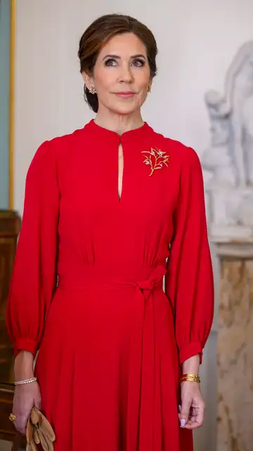 Mary de Dinamarca con un derrame en el ojo en su viaje a Suecia Mary de Dinamarca con un derrame en el ojo en su viaje a Suecia