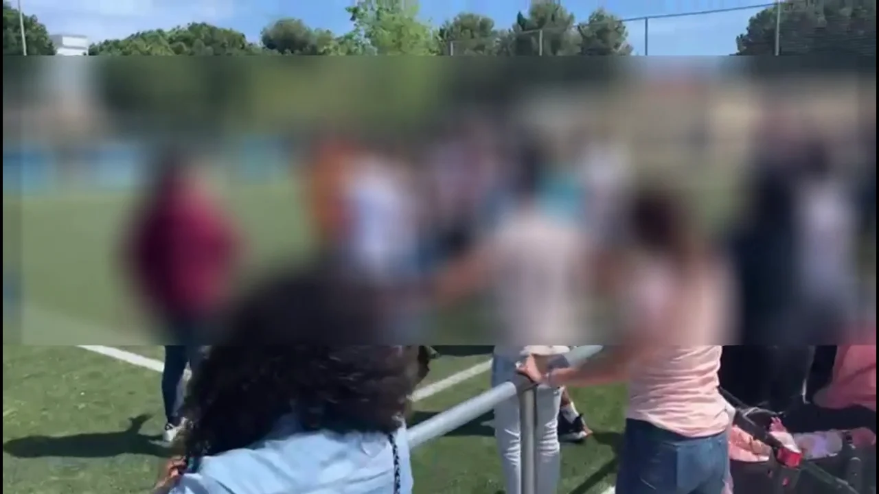 Un partido de prebenjamines entre el Sabadell y el Ripollet acaba a puñetazos entre los padres Un partido de prebenjamines entre el Sabadell y el Ripollet acaba a puñetazos entre los padres