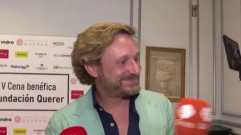Juan Peña en la cena benéfica de la Fundación Querer Juan Peña en la cena benéfica de la Fundación Querer