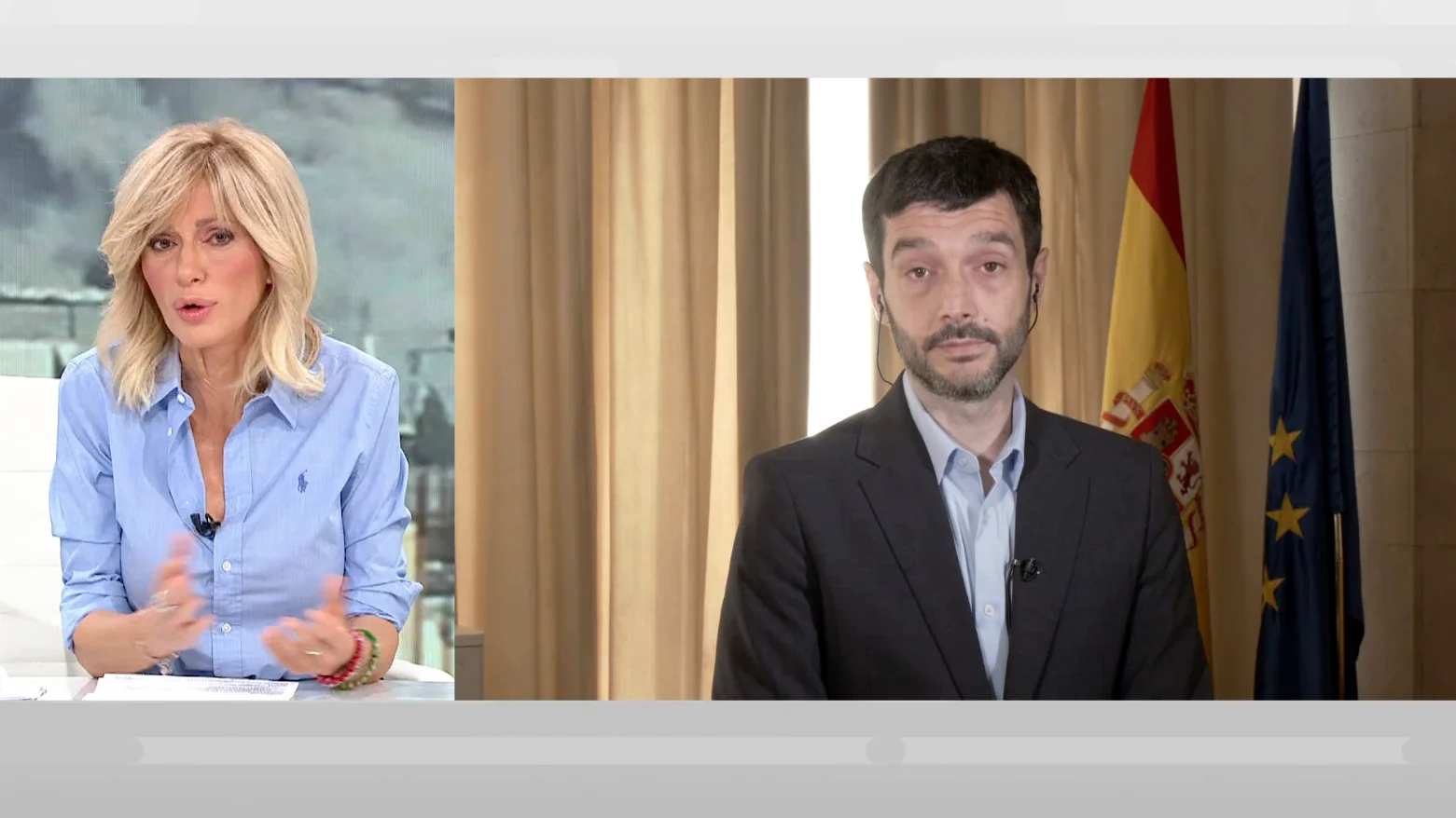 El ministro Bustinduy en Espejo P&uacute;blico.